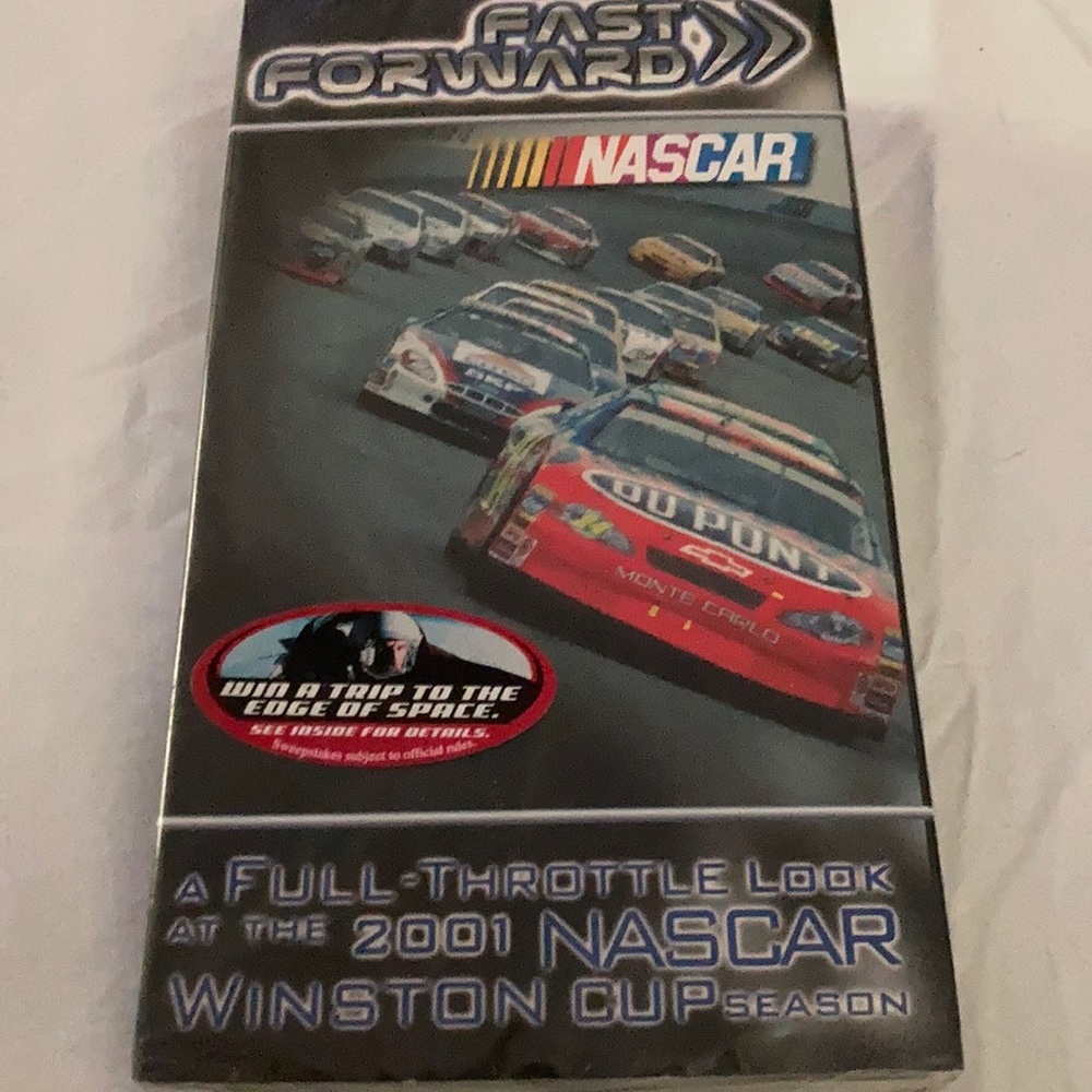 Fast Forward 2001 NASCAR VHS